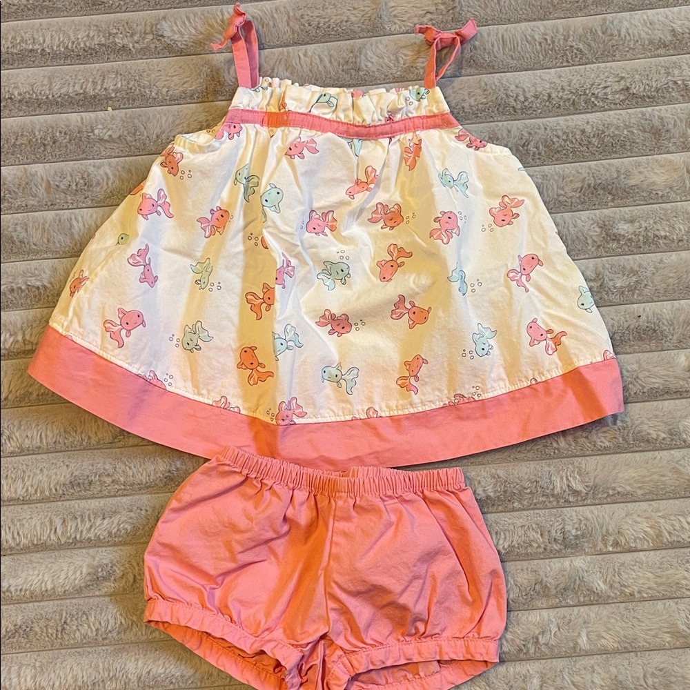 Gymboree Pink Baby Outfit